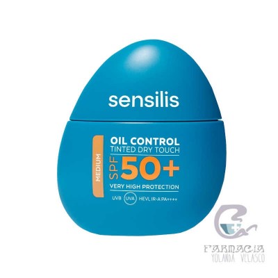 Sensilis Oil Control SPF 50+ Tinted 40 ml Medium