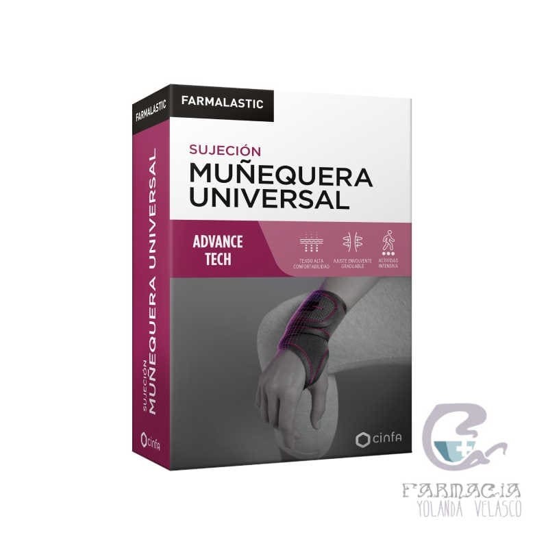 Farmalastic Muñequera Universal Advanced Tech 1 Unidad Talla Única