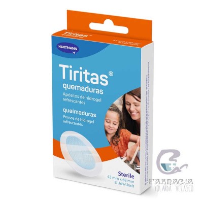 Hartmann Tiritas Medical Quemaduras 3 Unidades 6,5x4,5 cm