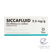 Siccafluid 2,5 Mg/g Gel Oftálmico 60 Monodosis 0,5 gr