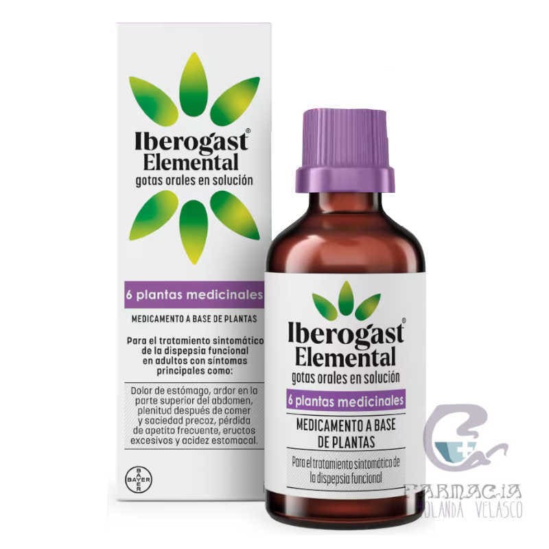 Iberogast Elemental 1 Frasco Gotas Orales en Solución 20 ml