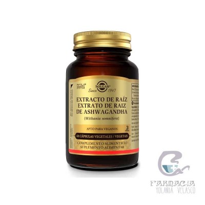 Solgar Ashwagandha 60 Cápsulas