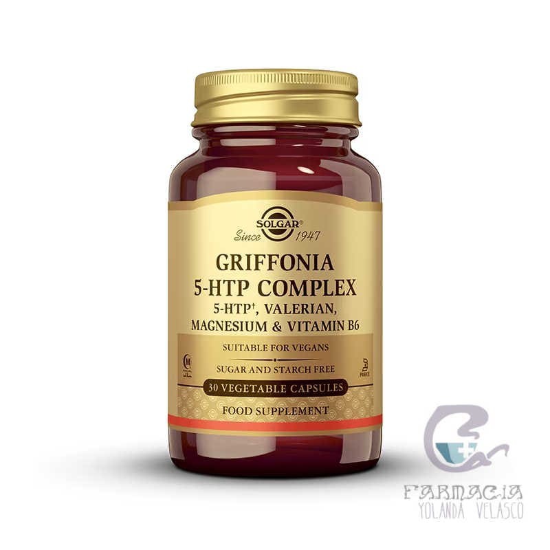 Solgar Griffonia 5-HTP Complex 30 Comprimidos