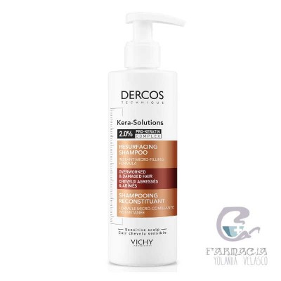 Vichy Dercos Champú Keratorreductor Psolution 200 ml