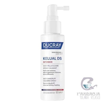 Ducray Kelual DS Intensive Anticaspa Spray Calmante 1 Envase 100 ml