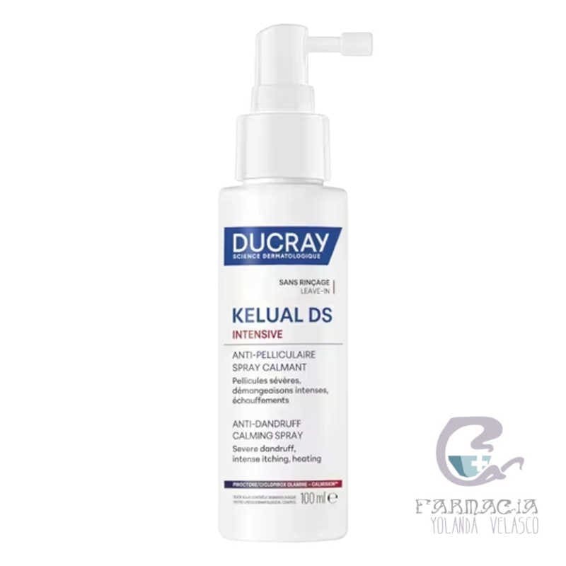 Ducray Kelual DS Intensive Anticaspa Spray Calmante 1 Envase 100 ml