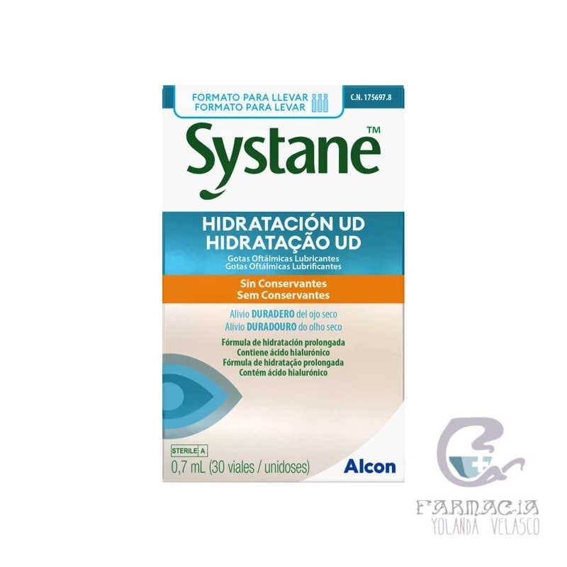 Systane Hidratación Unidosis Gotas Oftálmicas Lubricantes 30 Viales