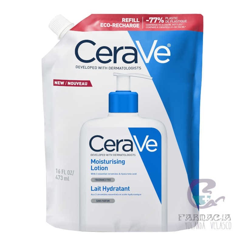Cerave Loción Hidratante 473 ml Recarga