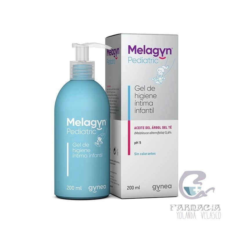 Melagyn Pediatric Gel Higiene Íntima Infantil 200 ml con Dosificador