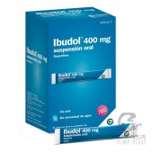 Ibudol 400 mg 20 Sobres Suspensión Oral 10 ml