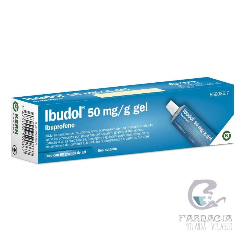 Ibudol 50 mg/g Gel Tópico 60 gr