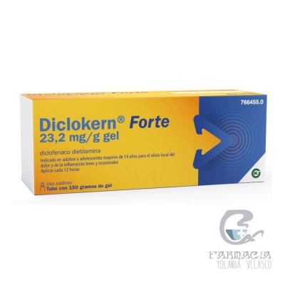 Diclokern Forte 23,2 mg/g Gel Cutaneo 150 gr