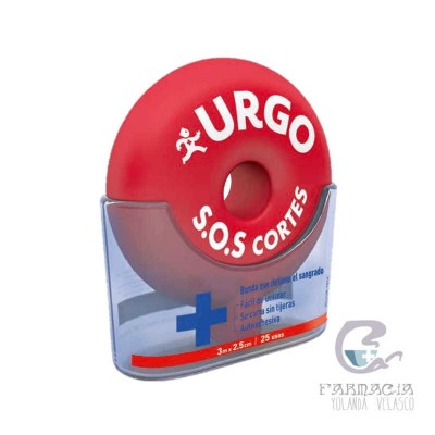 Urgo SOS Banda Autoadhesiva Recortable 3m x 2,5 cm