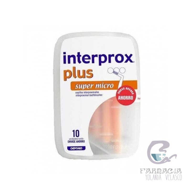 Interprox Cepillo Espacio Interproximal Plus Super Micro Envase Ahorro 10 Unidades