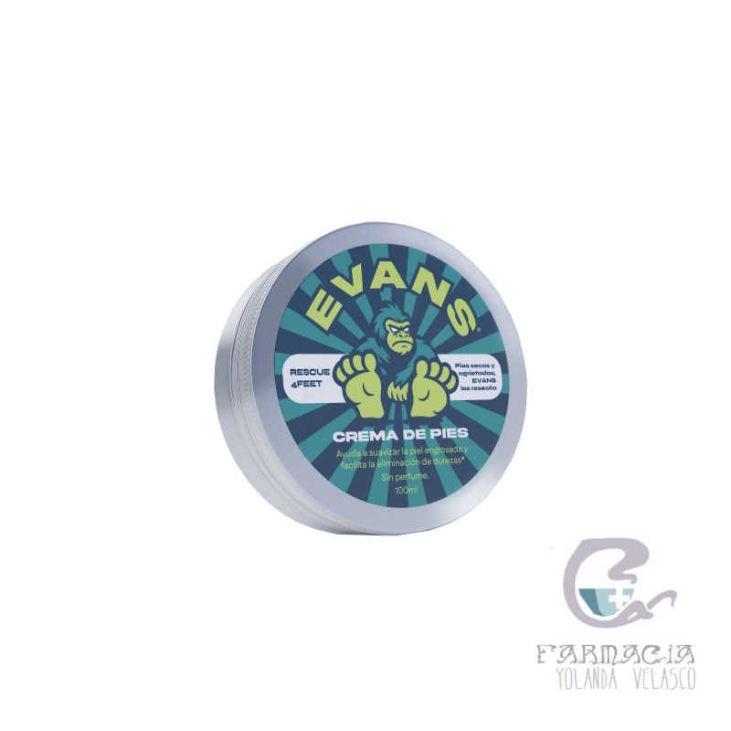 Evans Rescue4Feet Crema de Pies 1 Tarro 100 ml