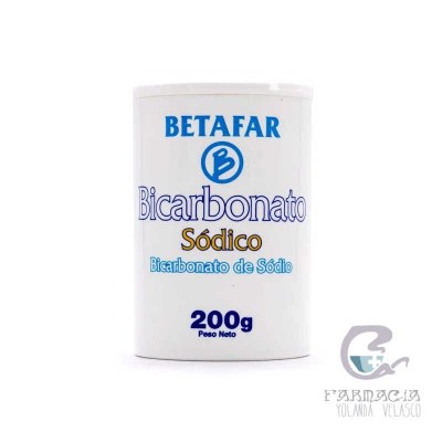 Betafar Bicarbonato Sódico 1 Envase 200 gr