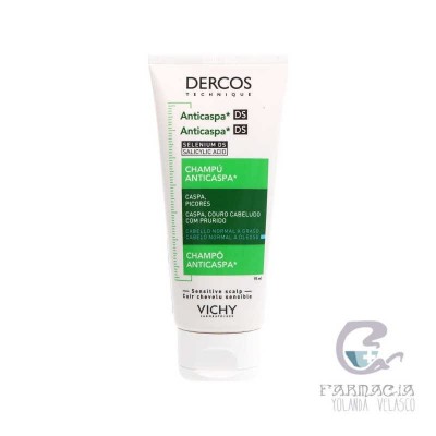 Vichy Dercos Champú Anticaspa Cabello Graso 1 Tubo 95 ml