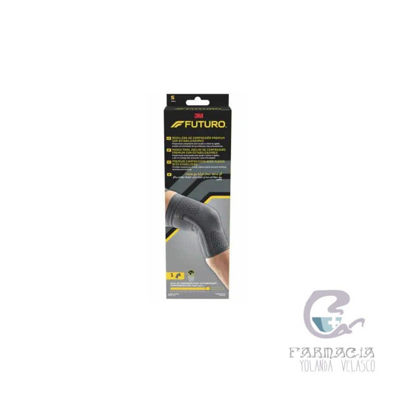 Rodillera + Estabilizador 3M Futuro Compresión Premium Talla S