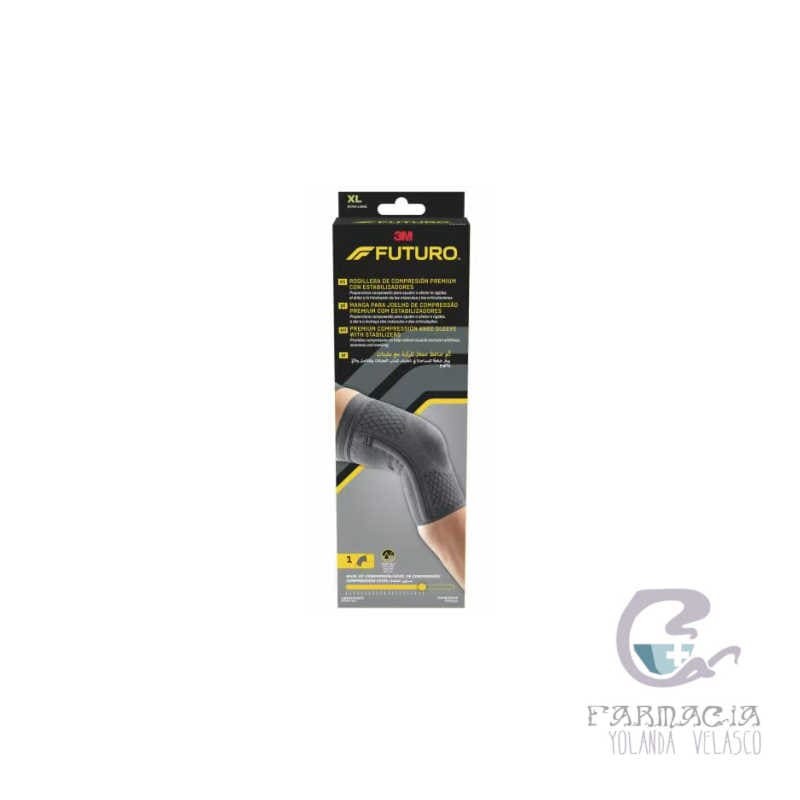Rodillera + Estabilizador 3M Futuro Compresión Premium Talla XL