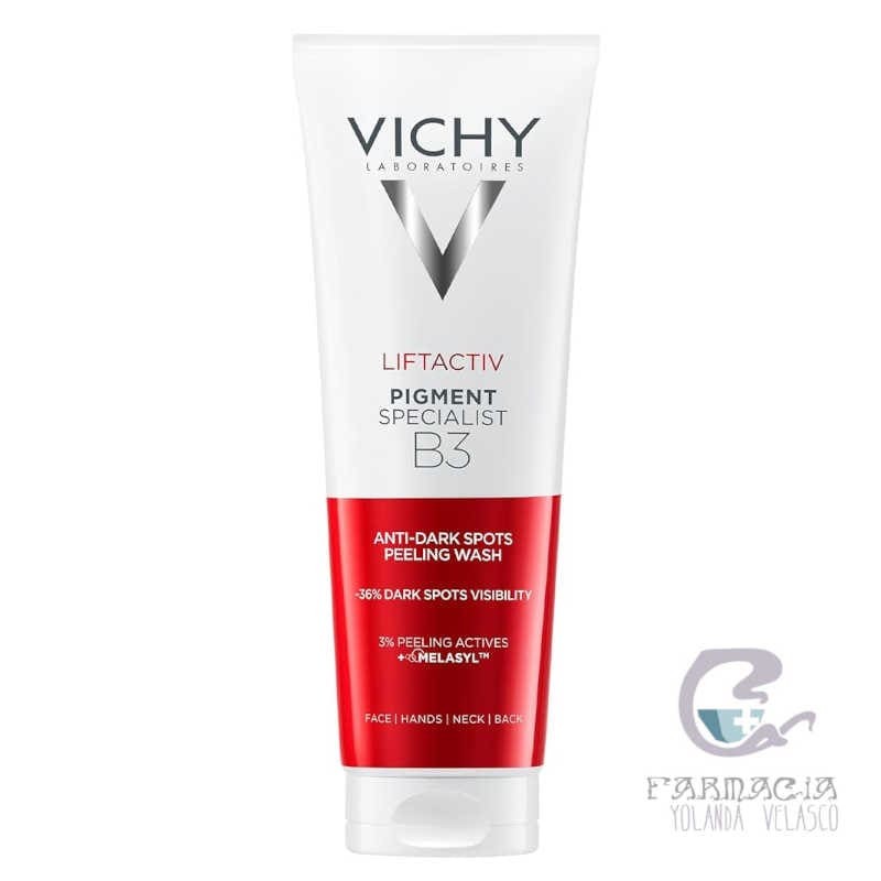 Vichy Liftactiv Pigment B3 Gel Limpiador Peeling Antimanchas 125 ml