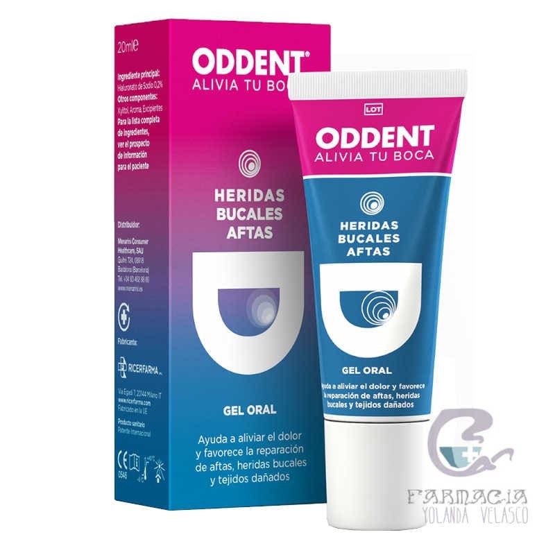 Oddent Ácido Hialurónico Gel Gingival 20 ml