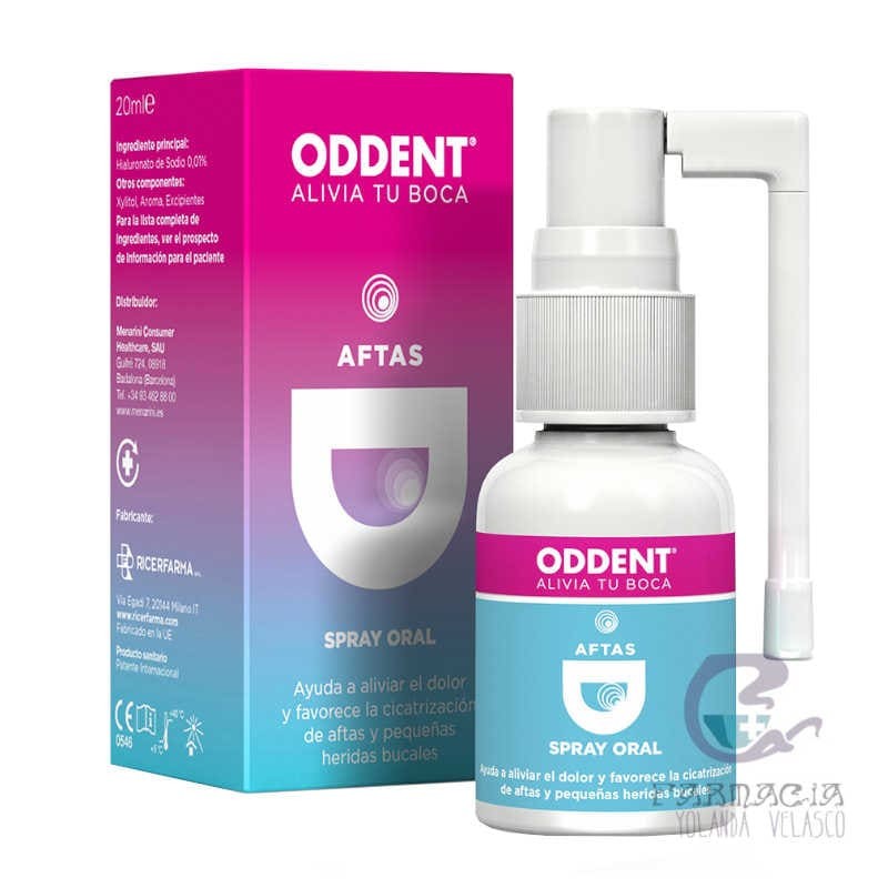 Oddent Ácido Hialurónico Spray Gingival 20 ml