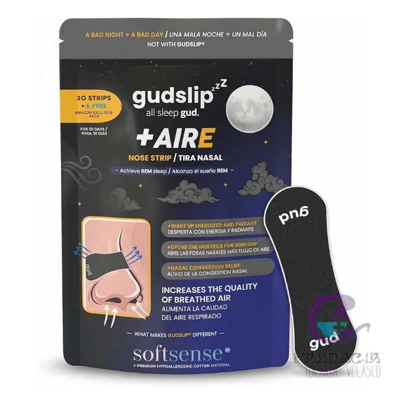 Gudslip Tira Nasal Dormir 30 Unidades