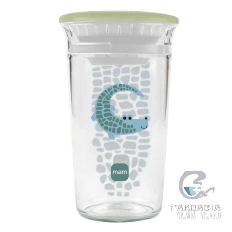 Vaso de Aprendizaje Mam Easy to Drink Cup +8 Meses 290 ml Azul