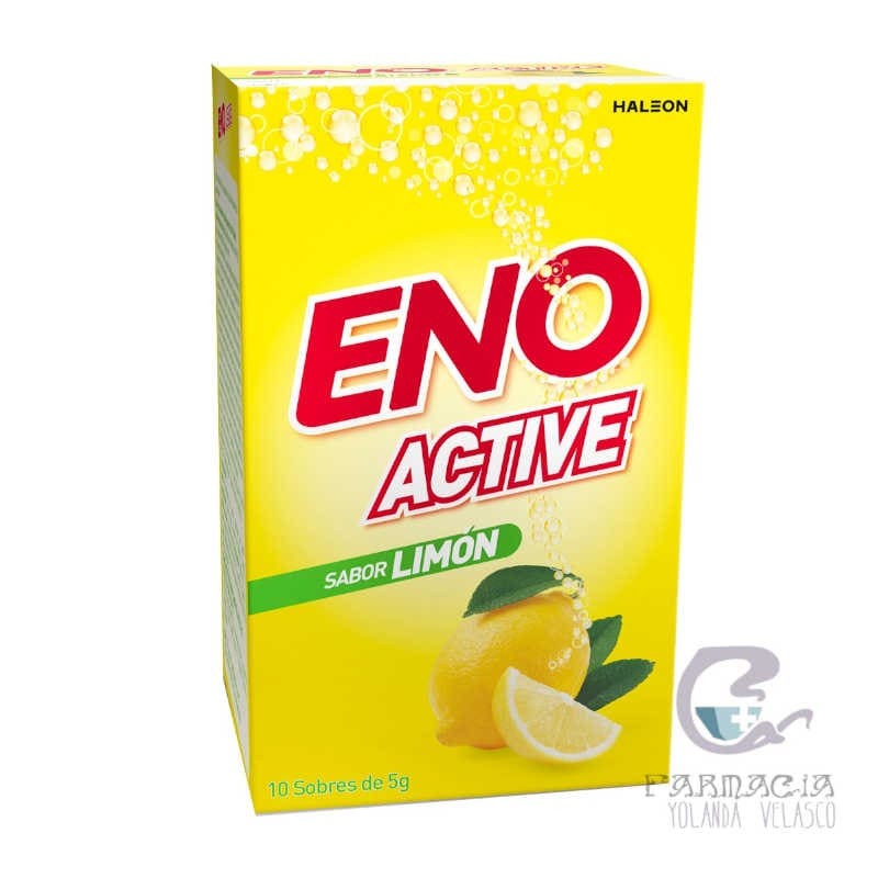 Eno Active 10 Sobres 5 gr Sabor Limón