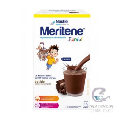Meritene Junior 30 g 15 Sobres Chocolate