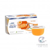 Resource Aqua+ Gelificada 4 Tarrinas 125 gr Sabor Naranja