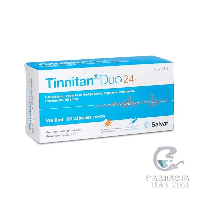 Tinnitan Duo 24 h 30 Cápsulas + 30 Cápsulas