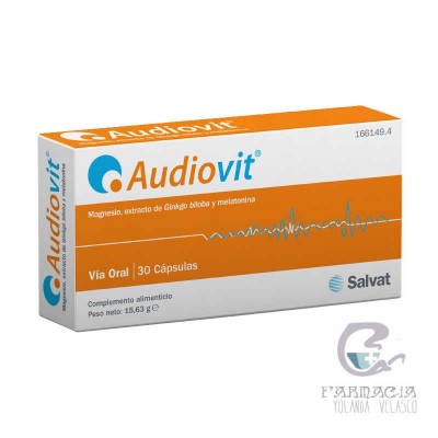 Audiovit 30 Cápsulas