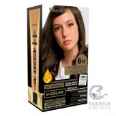TH Tintes Rubio Oscuro Ceniza Dorado 613