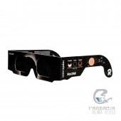Gafas Para Eclipse Solar Roptic 1 Unidad Adulto Color Negro