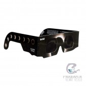Gafas Para Eclipse Solar Roptic 1 Unidad Adulto Color Negro