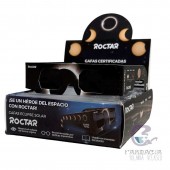 Gafas Para Eclipse Solar Roptic 1 Unidad Adulto Color Negro