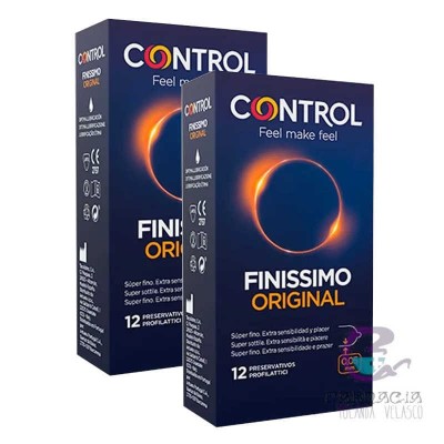 Control Finissimo Preservativos 12 unidades 2 Envases