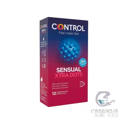 Control Xtrasensation Preservativos 12 Unidades