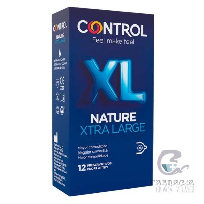 Control Adapta XL Preservativos 12 Unidades