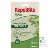 Repel Bite Natural Parches Ropa Citronella 24 Aplicaciones