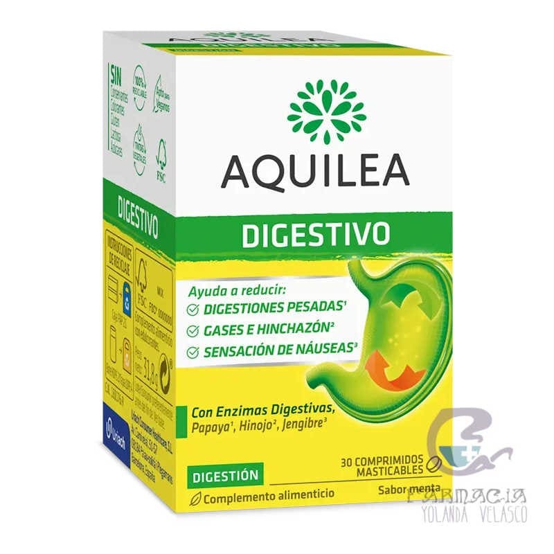 Aquilea Digestivo 30 Comprimidos Masticables