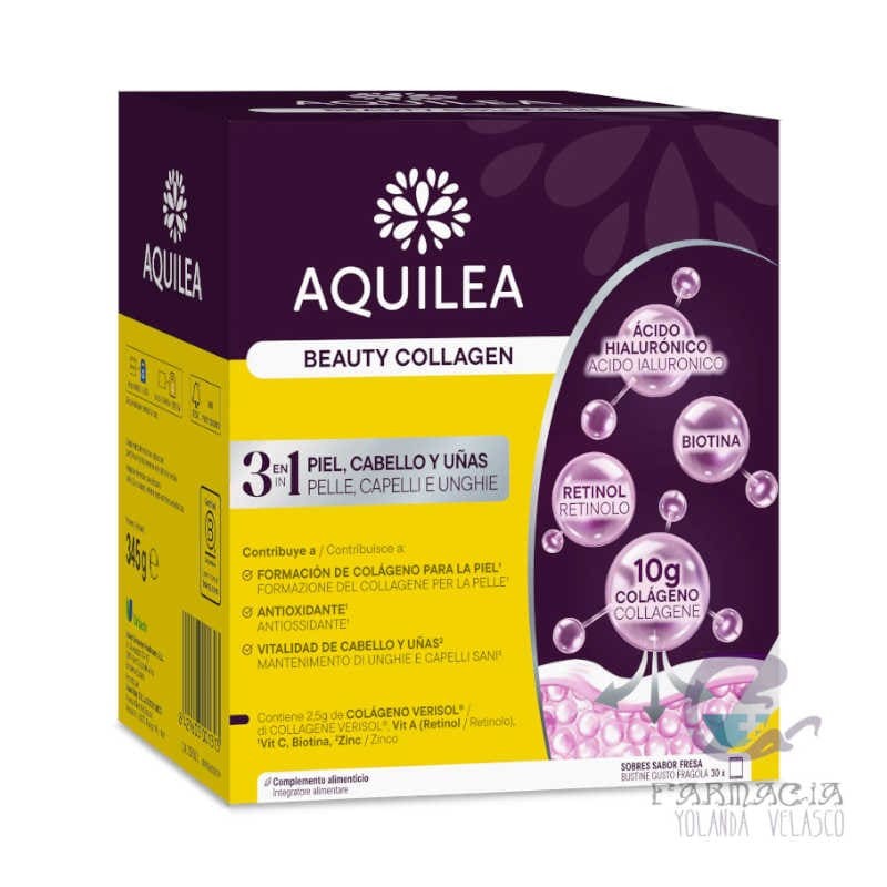 Aquilea Beauty Collagen 30 Sobres Sabor Fresa