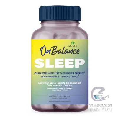 Aquilea OnBalance Sleep 60 Gominolas Sabor Banana