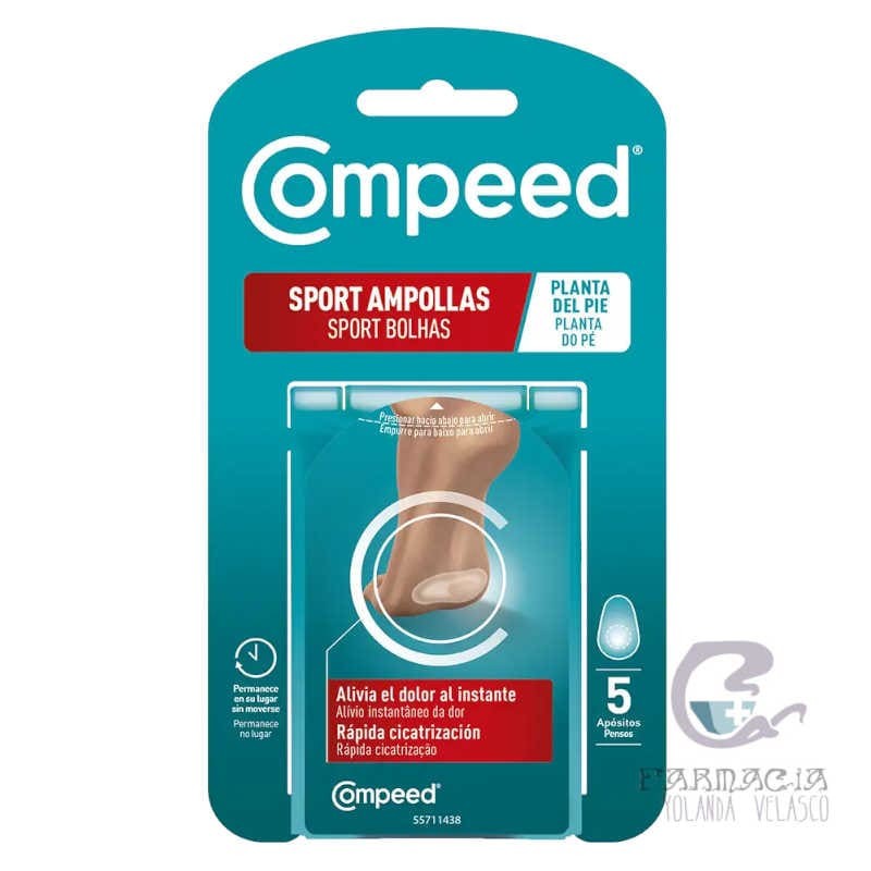 Compeed Sport Ampollas Planta del Pie 5 Unidades