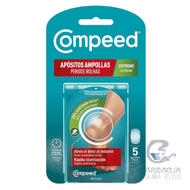 Compeed Xtrem Ampollas Talones 5 Unidades