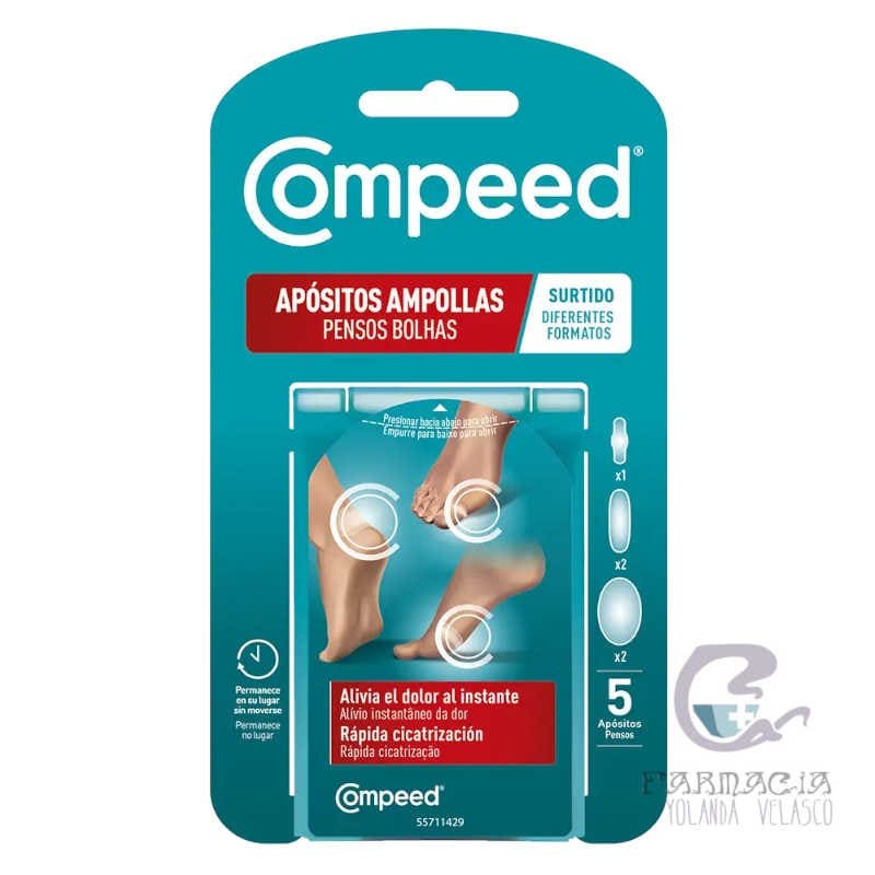 Compeed Ampollas Hidrocoloides Surtido 5 unidades