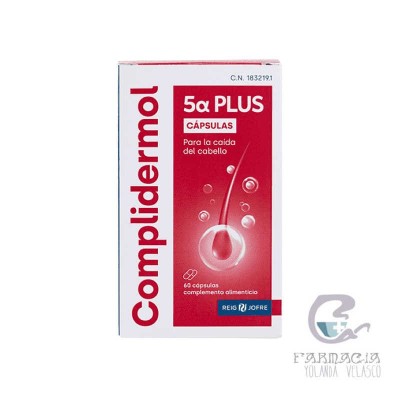 Complidermol 5 Alfa Plus 60 Cápsulas