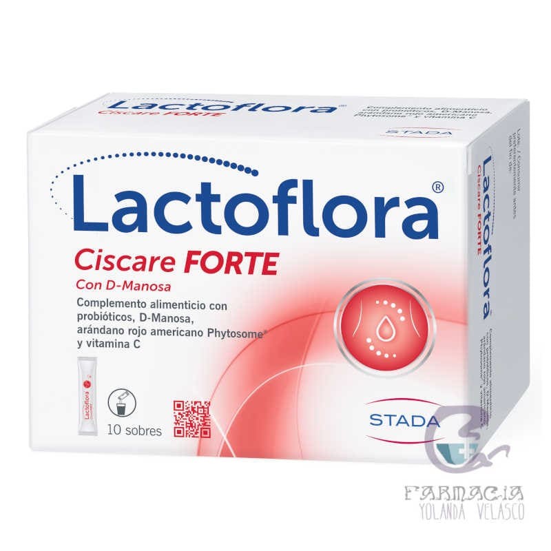 Lactoflora Ciscare Forte 10 Sobres Sabor Limón