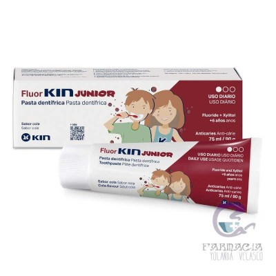Kin Flúor Pasta de Dientes Junior Cola 75 ml